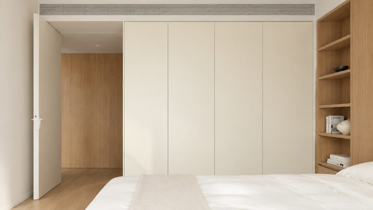 米白 肤感 × 奢雅晨夕|北欧风 · 走廊