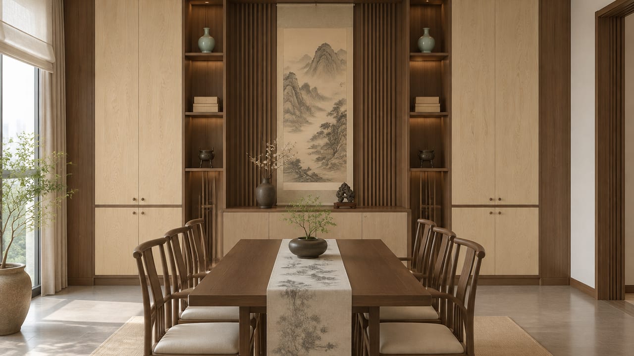 素溪木印 × 素木观岩|宋式美学 · 餐厅