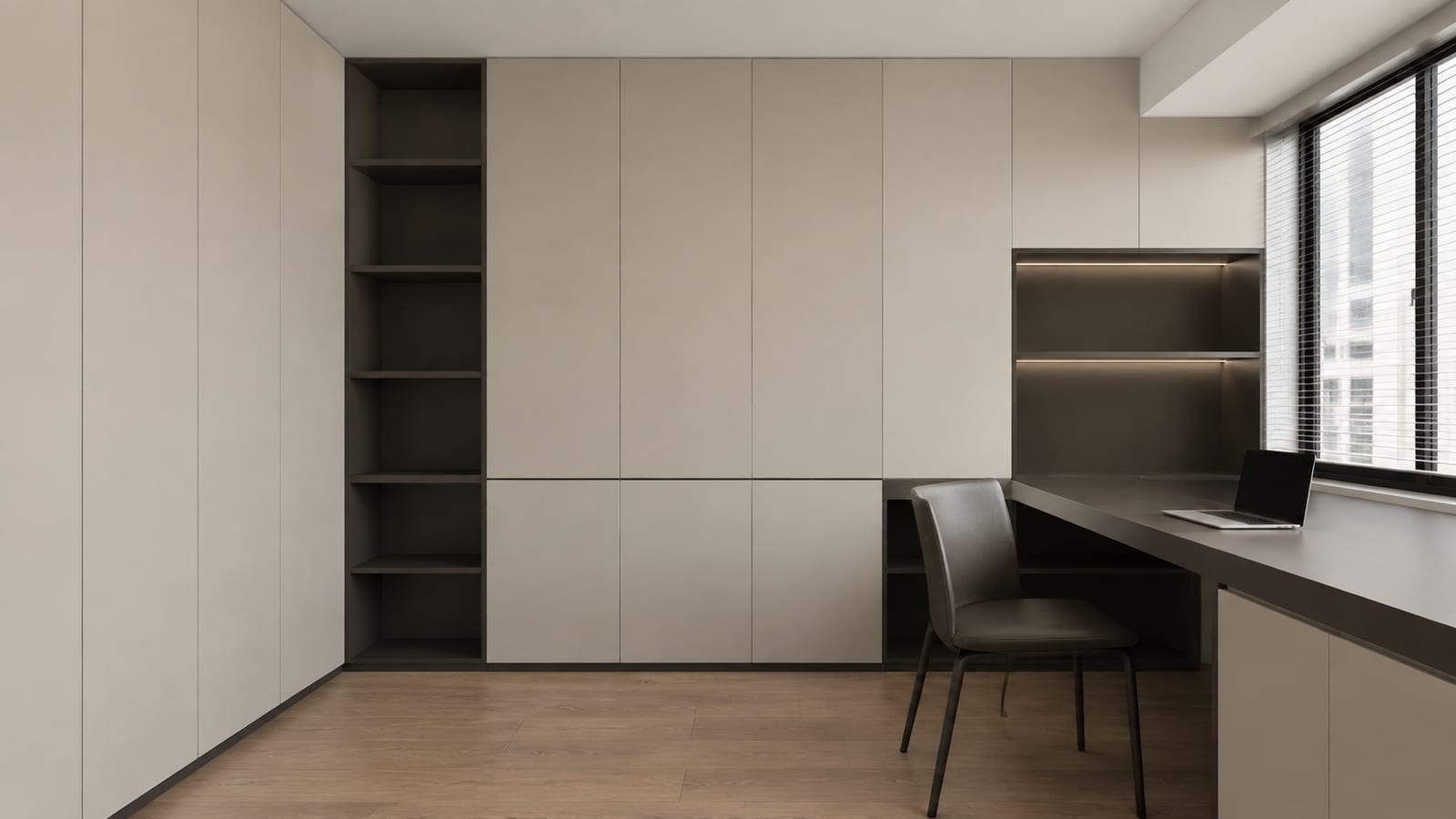 麦德林 × 原浆烟墨｜意式极简 · 书房