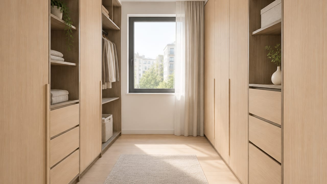 金陵之春 × 美拉德白桦|北欧风 · 衣帽间