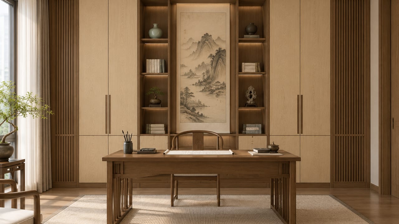 素溪木印 × 素木观岩|宋式美学 · 书房