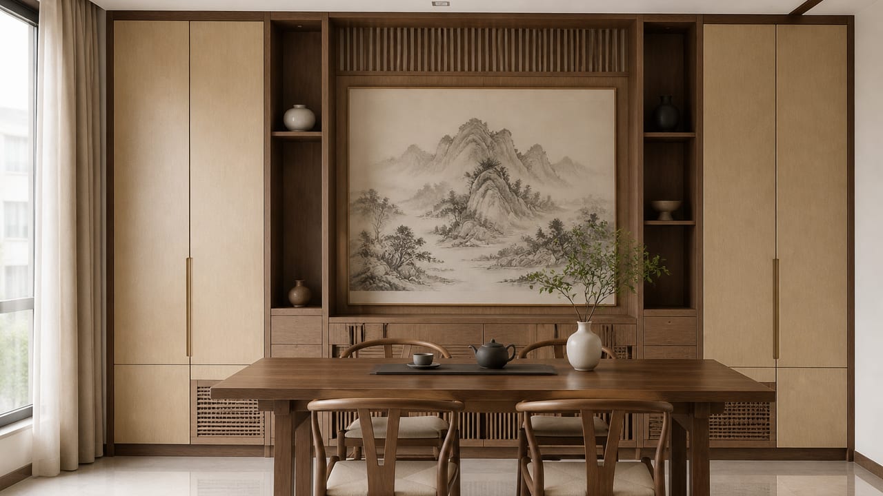 素溪木印 × 素木观岩|宋式美学 · 餐厅