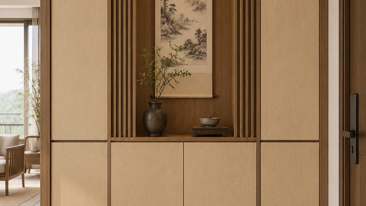 素溪木印 × 素木观岩|宋式美学 · 玄关