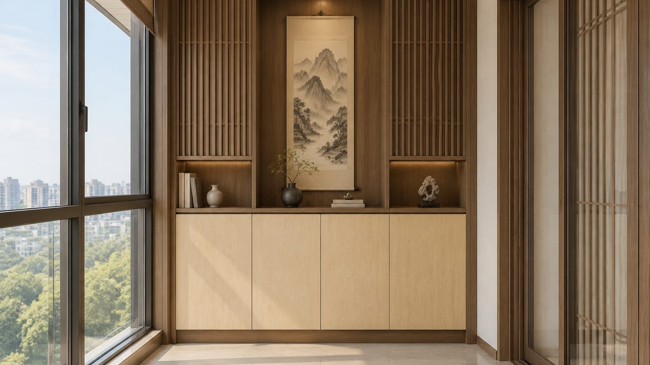 素溪木印 × 素木观岩|宋式美学 · 阳台