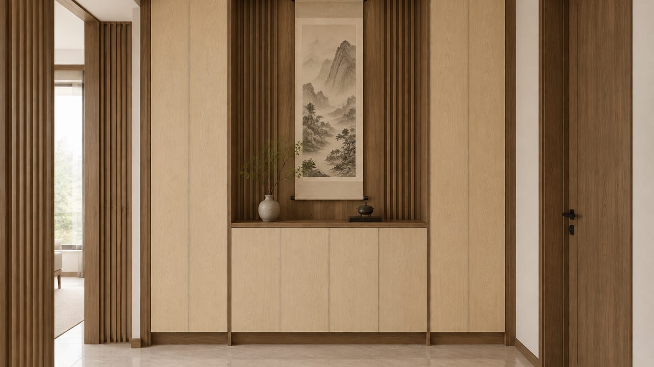 素溪木印 × 素木观岩|宋式美学 · 走廊