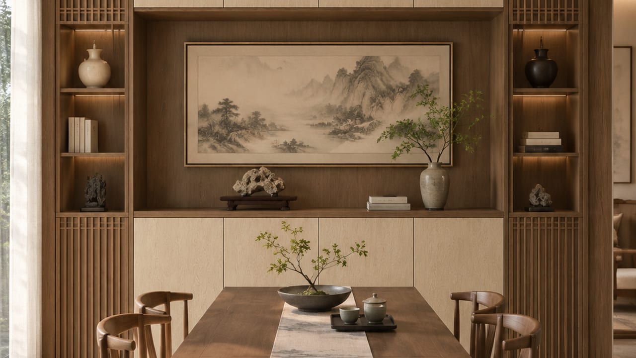 素溪木印 × 素木观岩|宋式美学 · 餐厅