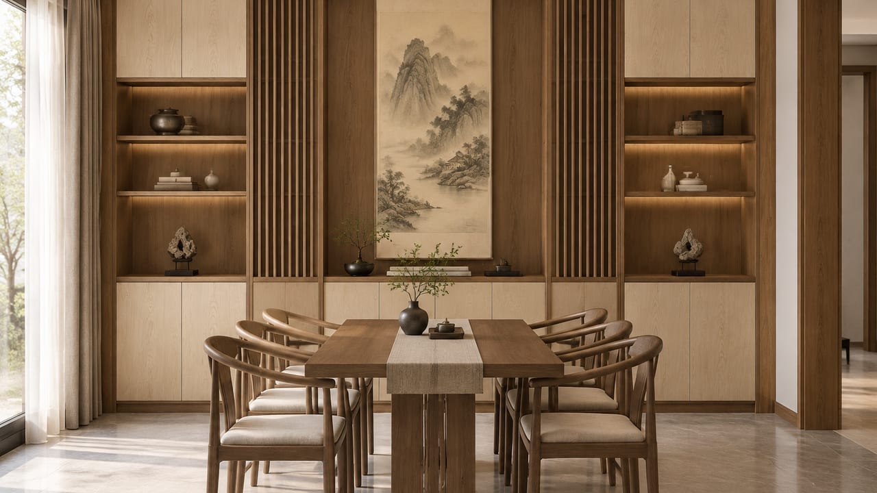 素溪木印 × 素木观岩|宋式美学 · 餐厅