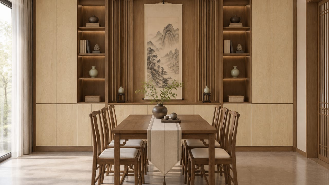 素溪木印 × 素木观岩|宋式美学 · 餐厅