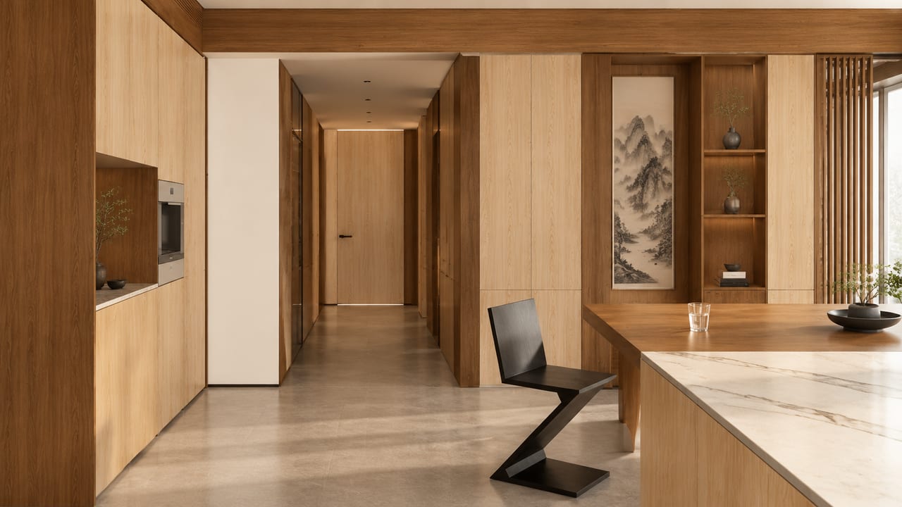 崇山听松 × 波尔多红｜宋式美学 · 餐厅