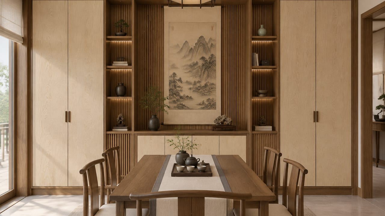 素溪木印 × 素木观岩|宋式美学 · 餐厅