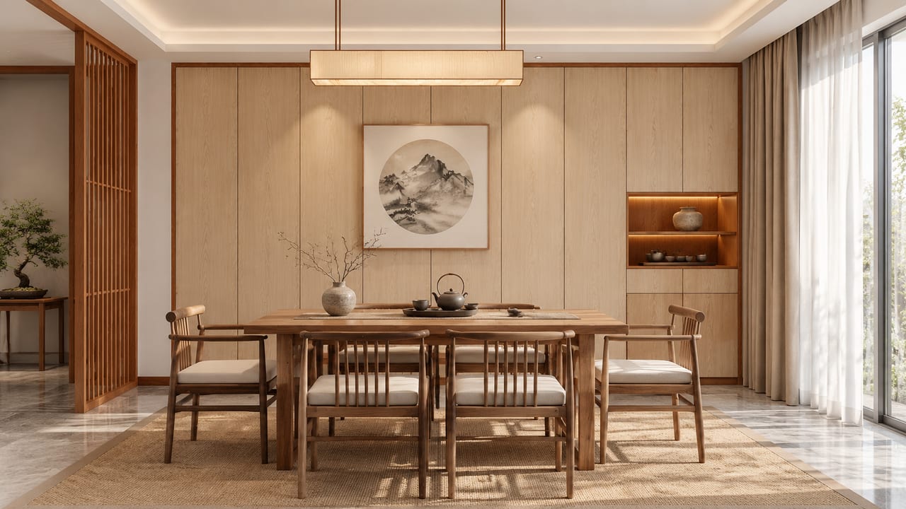 崇山听松 × 丰收红樱桃|宋式美学 · 餐厅