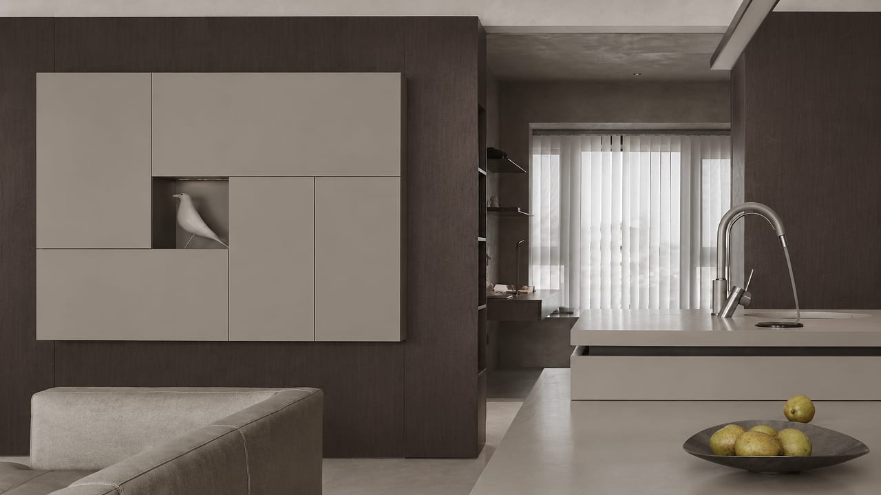 FENIX-02(麦德林) × FENIX-07(塔斯曼)|侘寂风 · 厨房