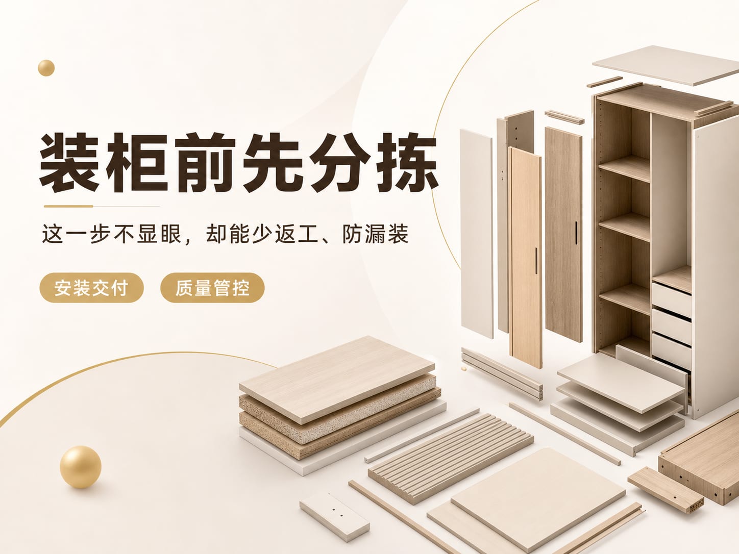 装柜前先分拣:这一步不显眼,却能少返工、防漏装