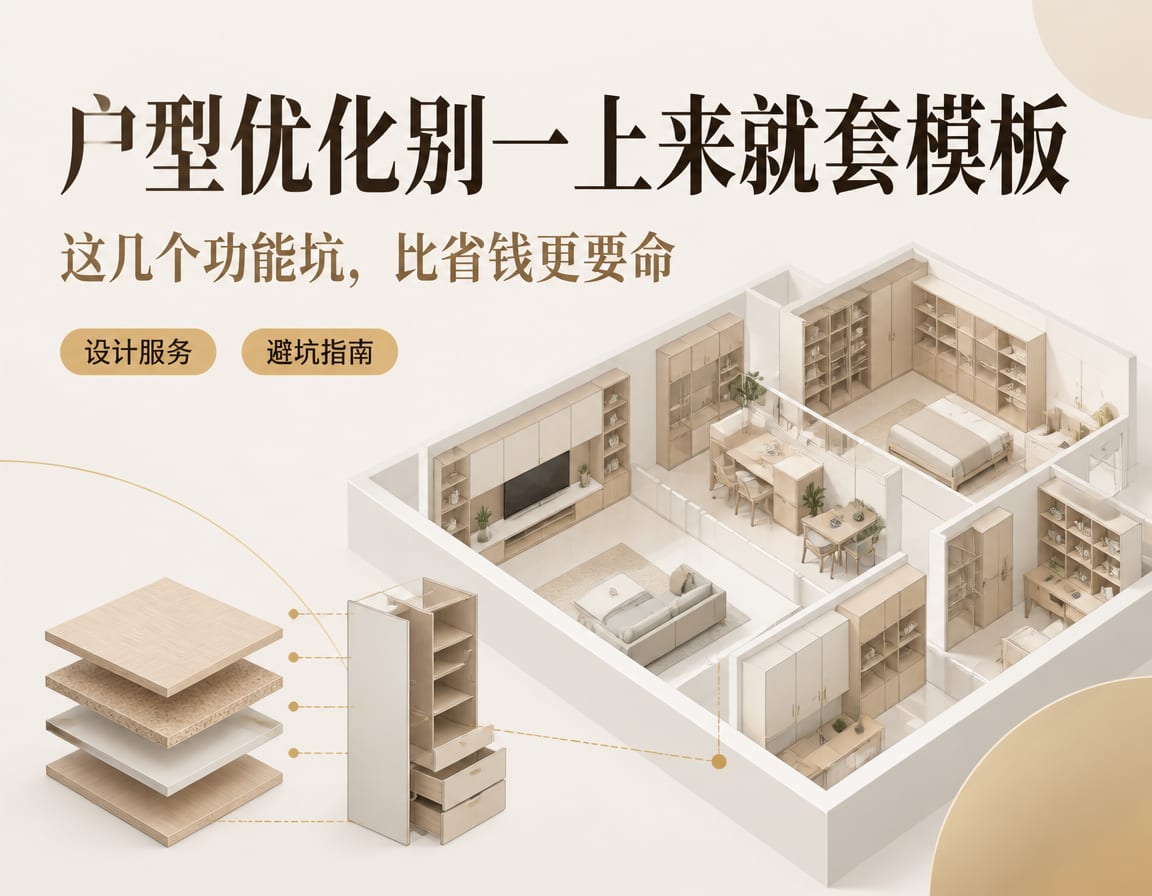 户型优化别一上来就套模板:这几个功能坑,比省钱更要命