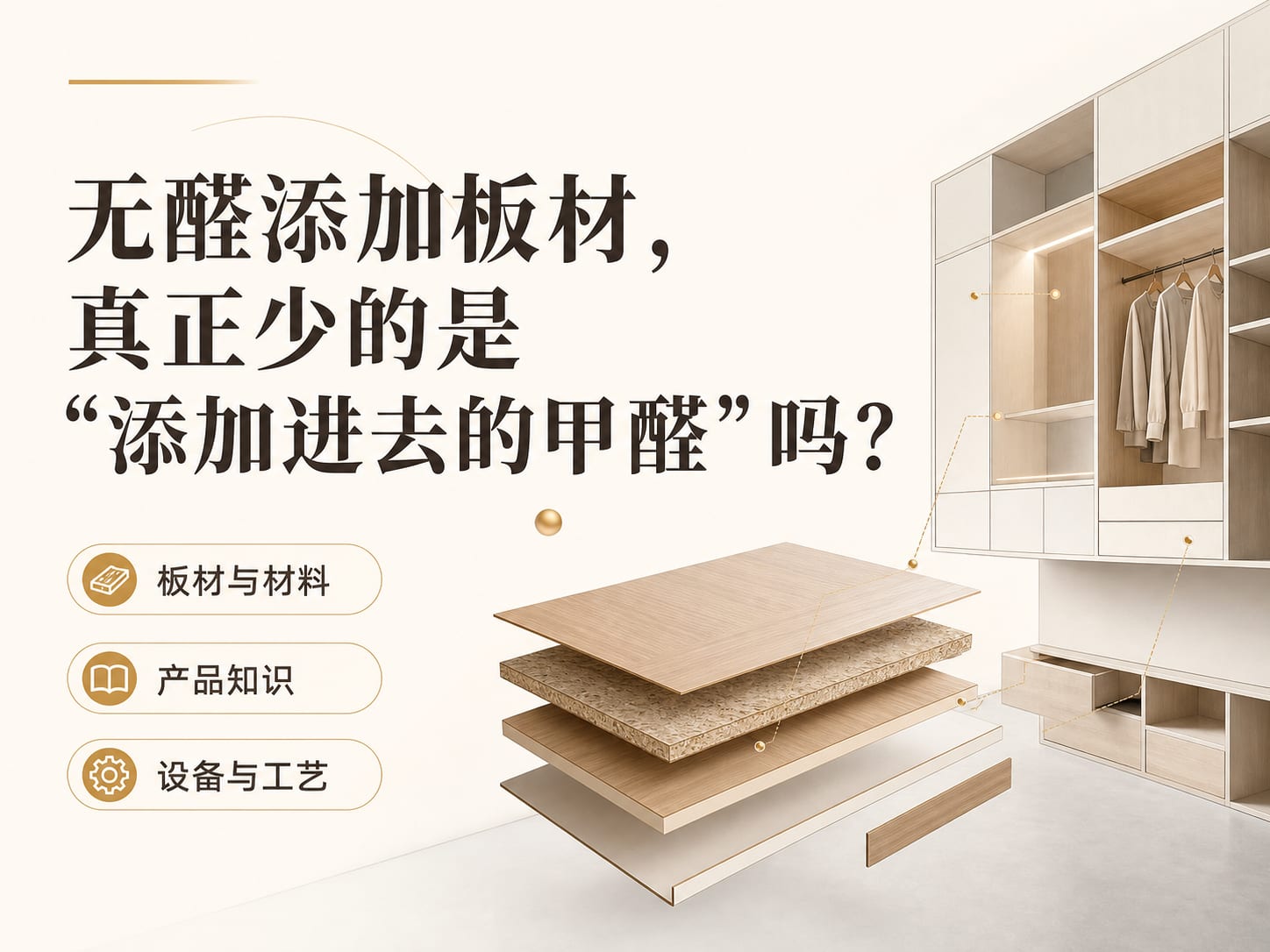 无醛添加板材，真正少的是“添加进去的甲醛”吗？