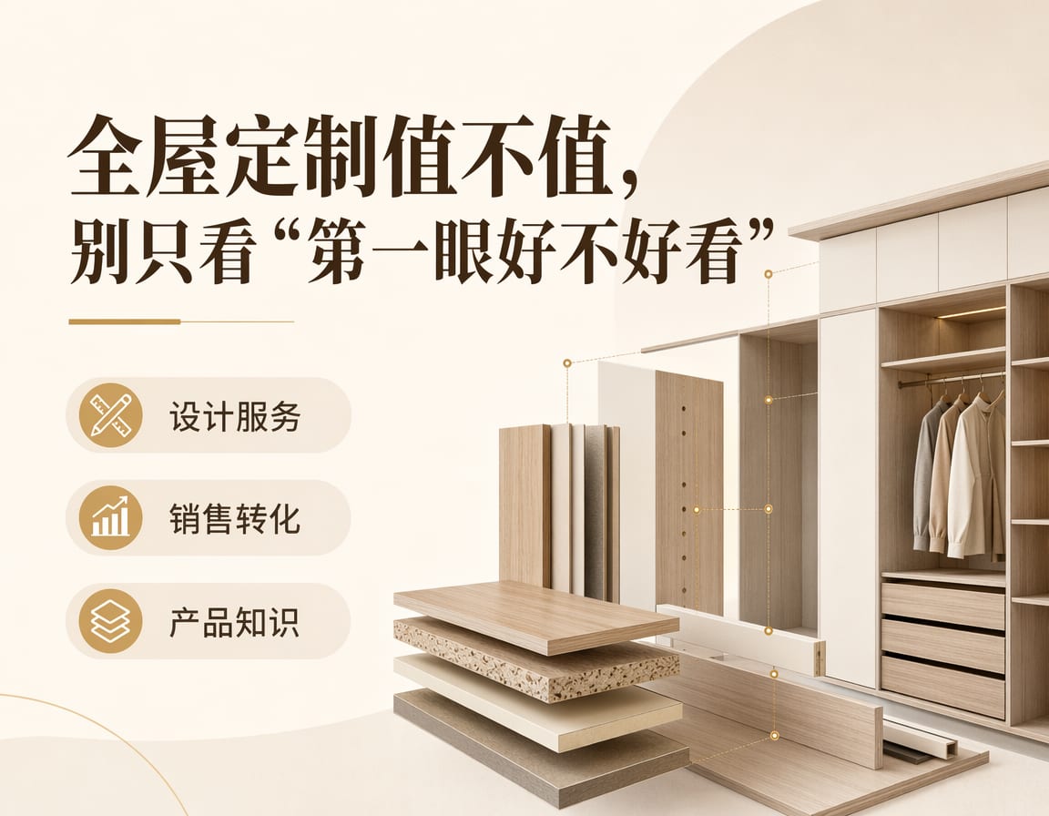 全屋定制值不值，别只看“第一眼好不好看”