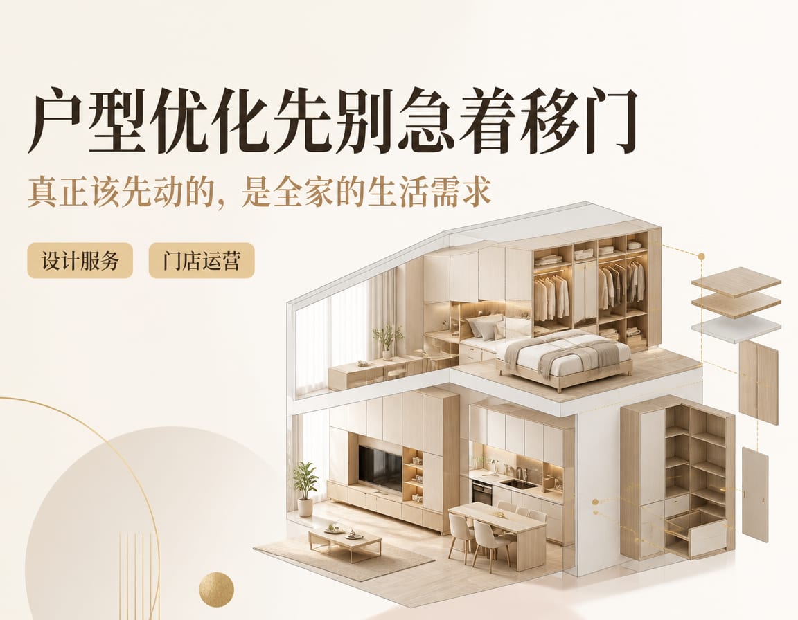户型优化先别急着移门:真正该先动的,是全家的生活需求