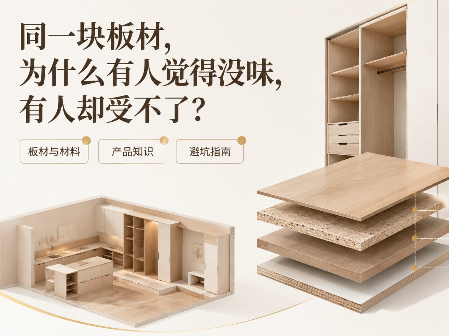 同一块板材，为什么有人觉得没味，有人却受不了？