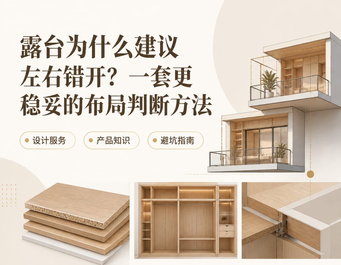 露台为什么建议左右错开？一套更稳妥的布局判断方法