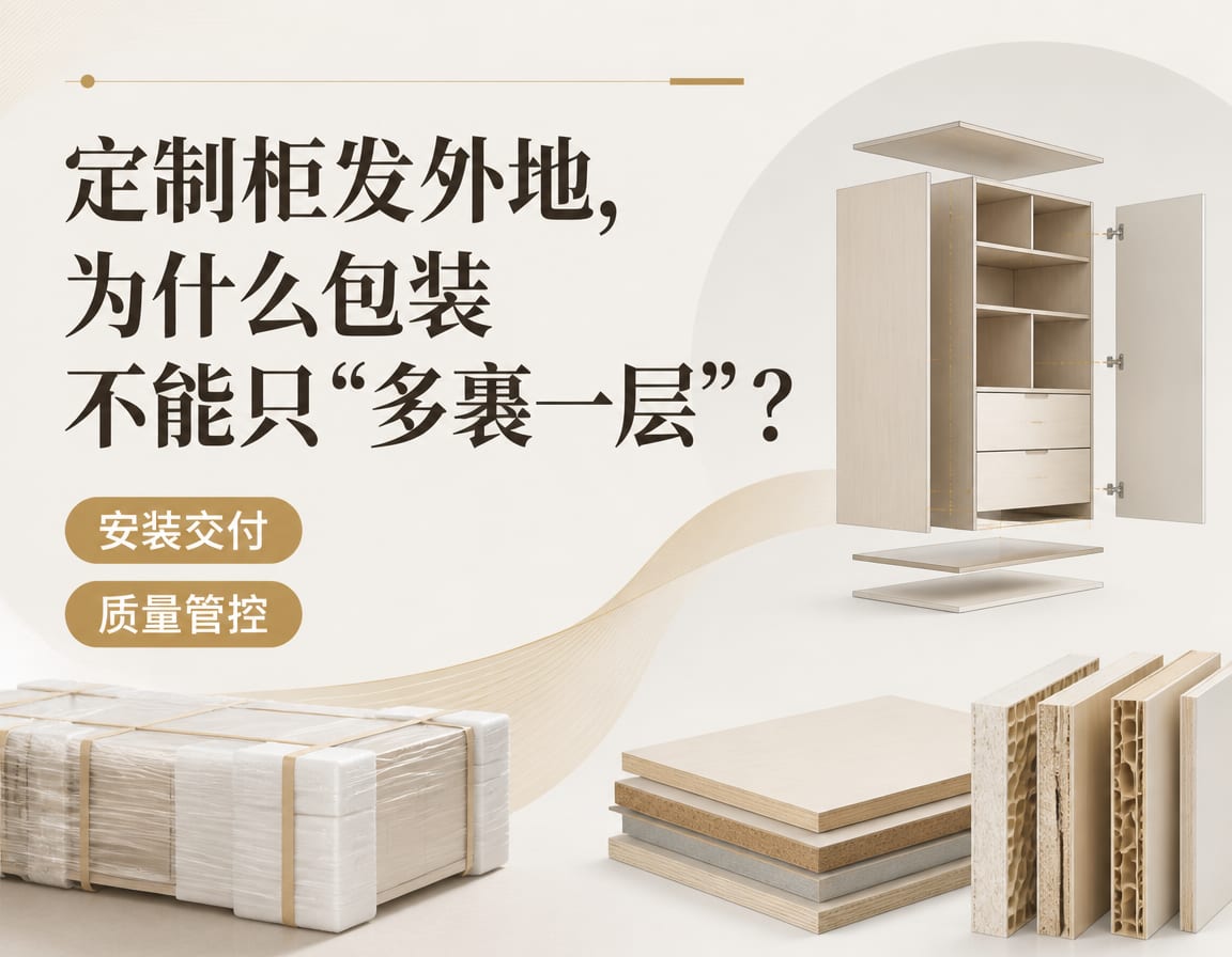 定制柜发外地，为什么包装不能只“多裹一层”？