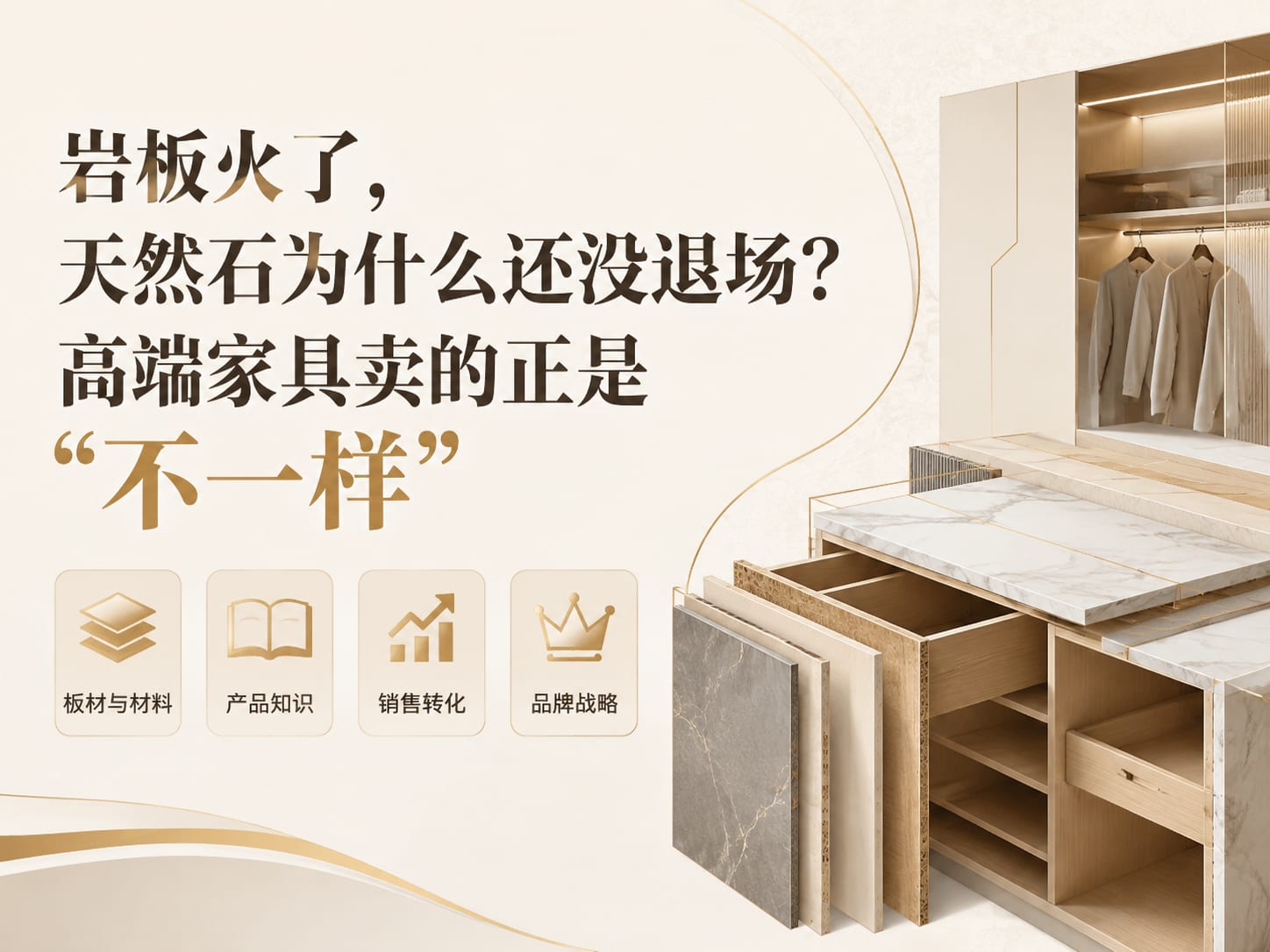 岩板火了，天然石为什么还没退场？高端家具卖的正是“不一样”