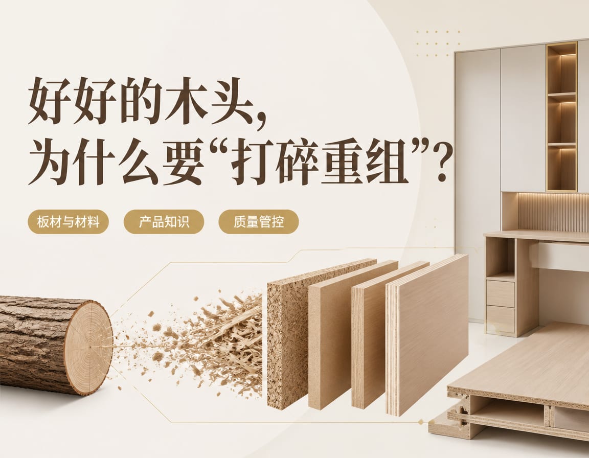 好好的木头，为什么要“打碎重组”？