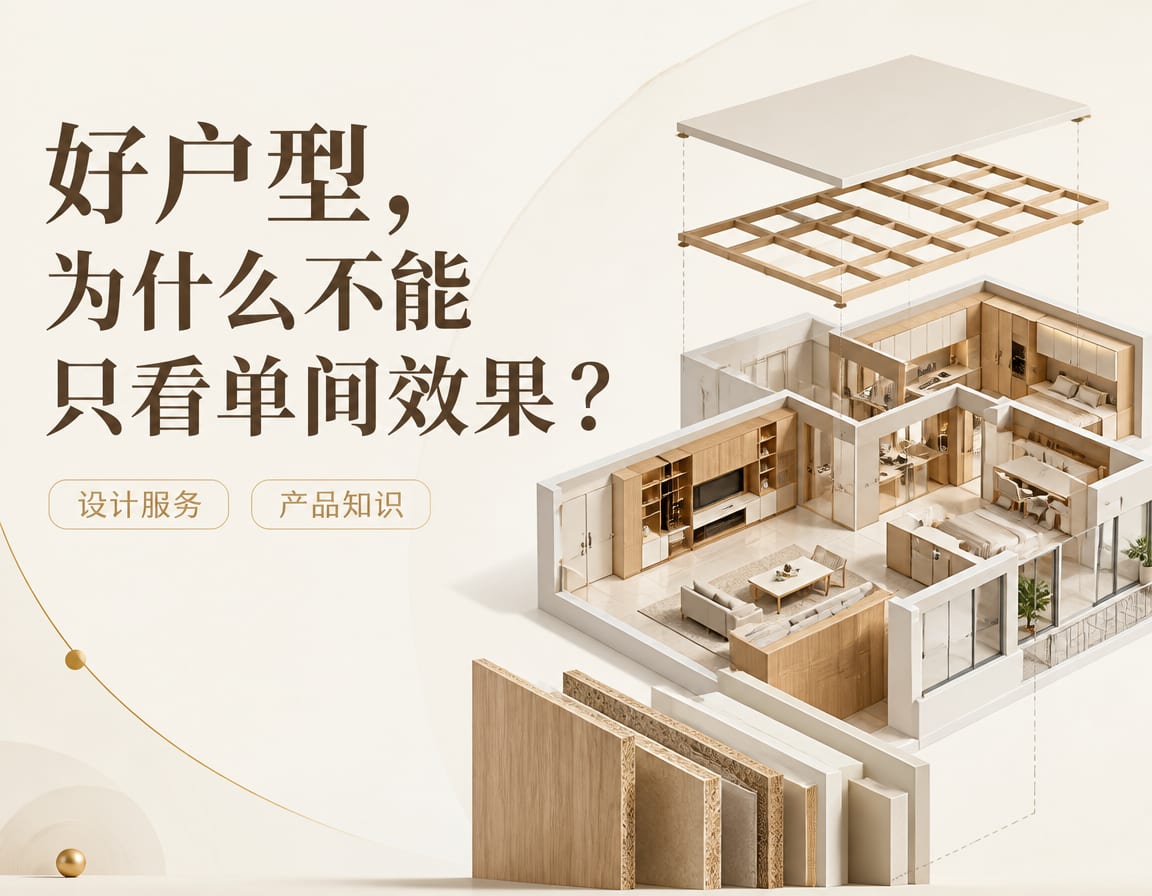 好户型，为什么不能只看单间效果？