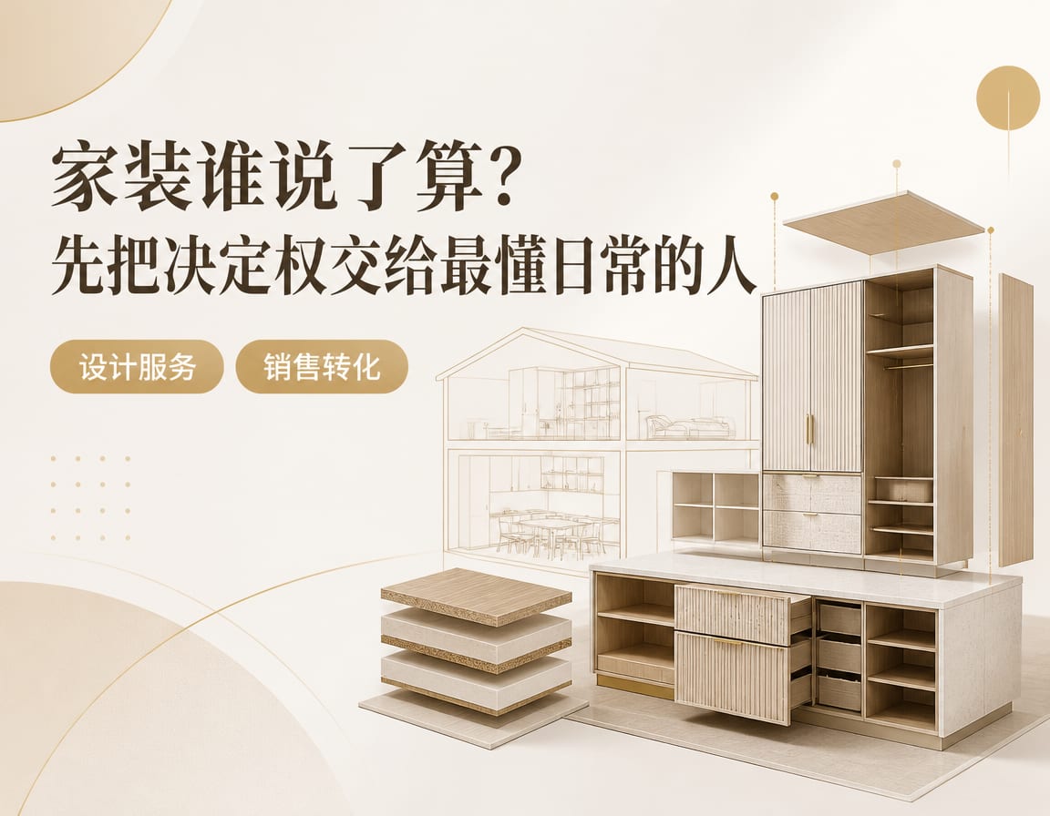家装谁说了算？先把决定权交给最懂日常的人