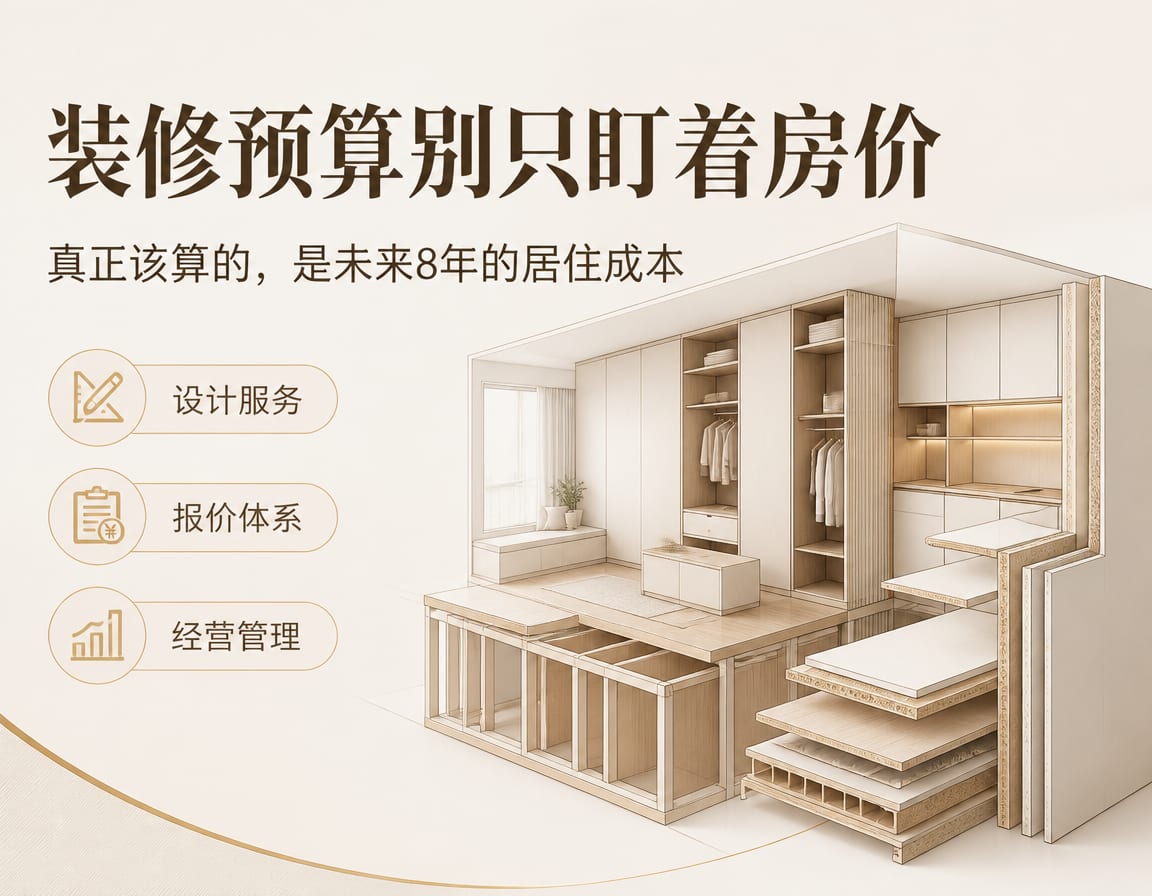 装修预算别只盯着房价：真正该算的，是未来8年的居住成本