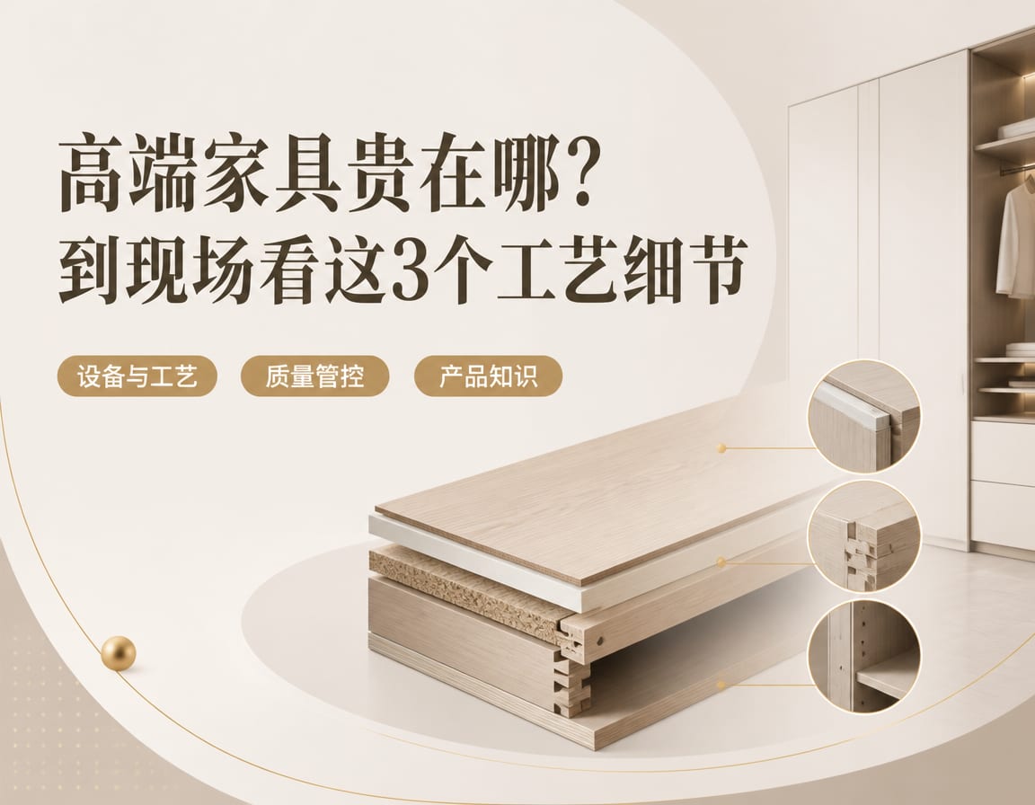 高端家具贵在哪？到现场看这3个工艺细节
