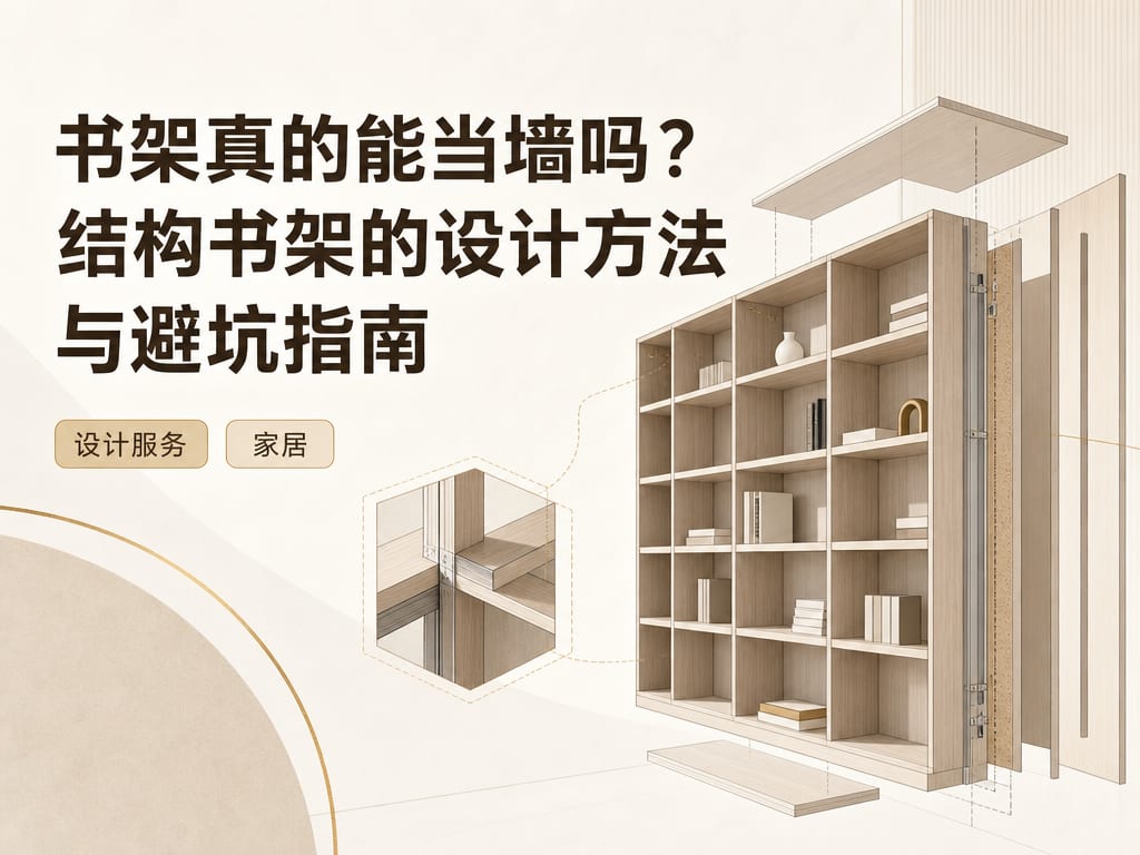 书架真的能当墙吗？结构书架的设计方法与避坑指南