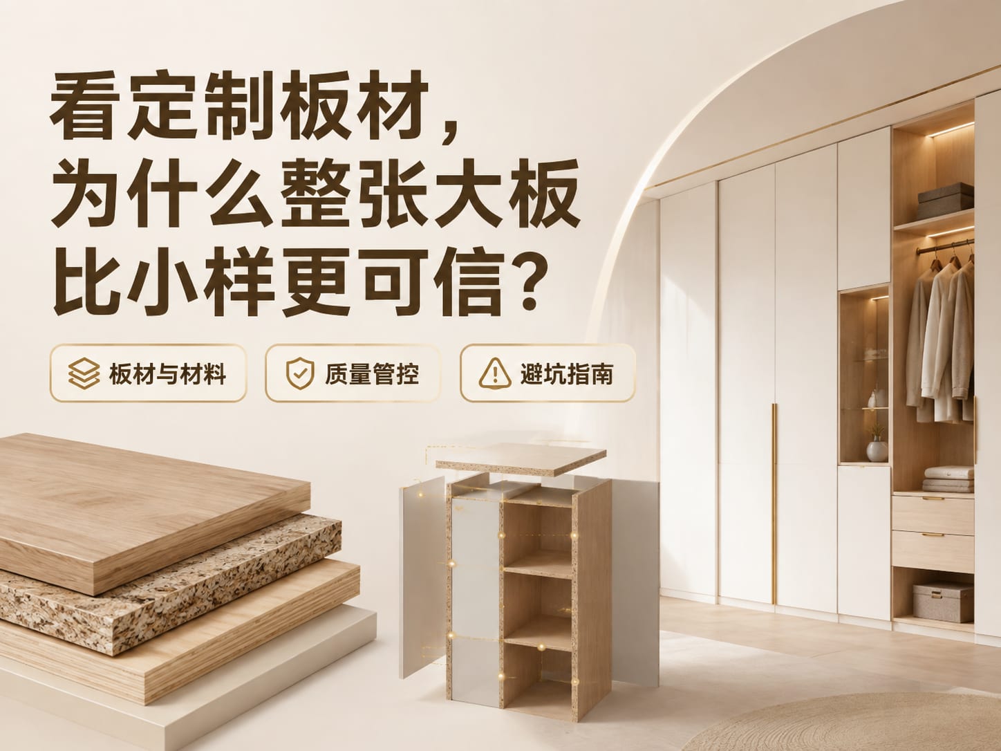看定制板材，为什么整张大板比小样更可信？