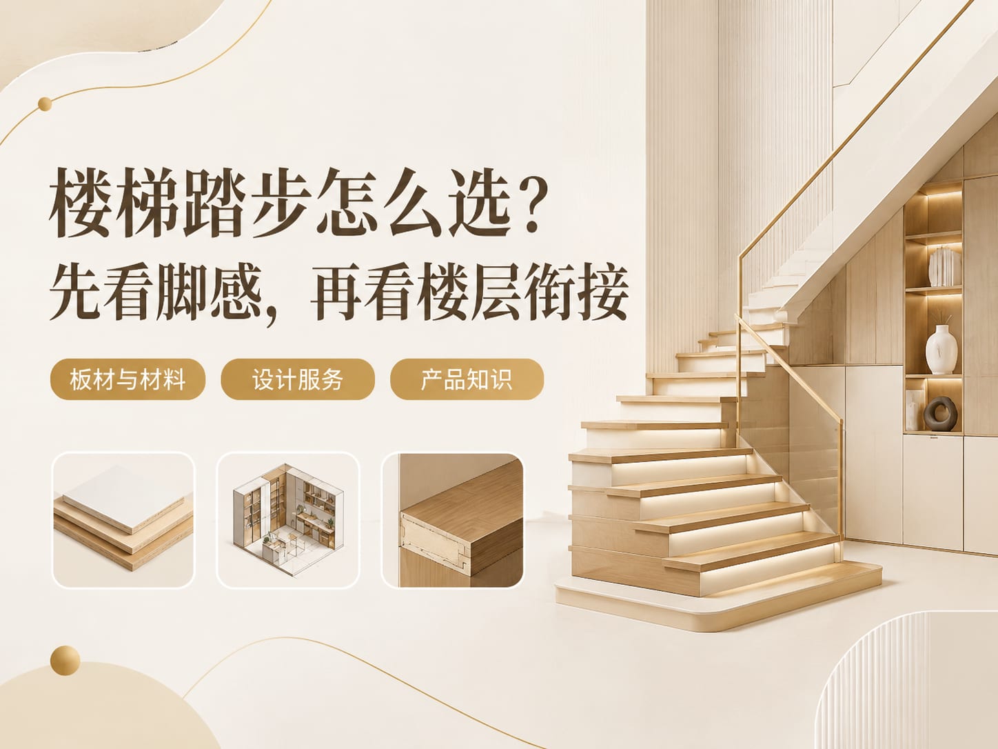 楼梯踏步怎么选?先看脚感,再看楼层衔接