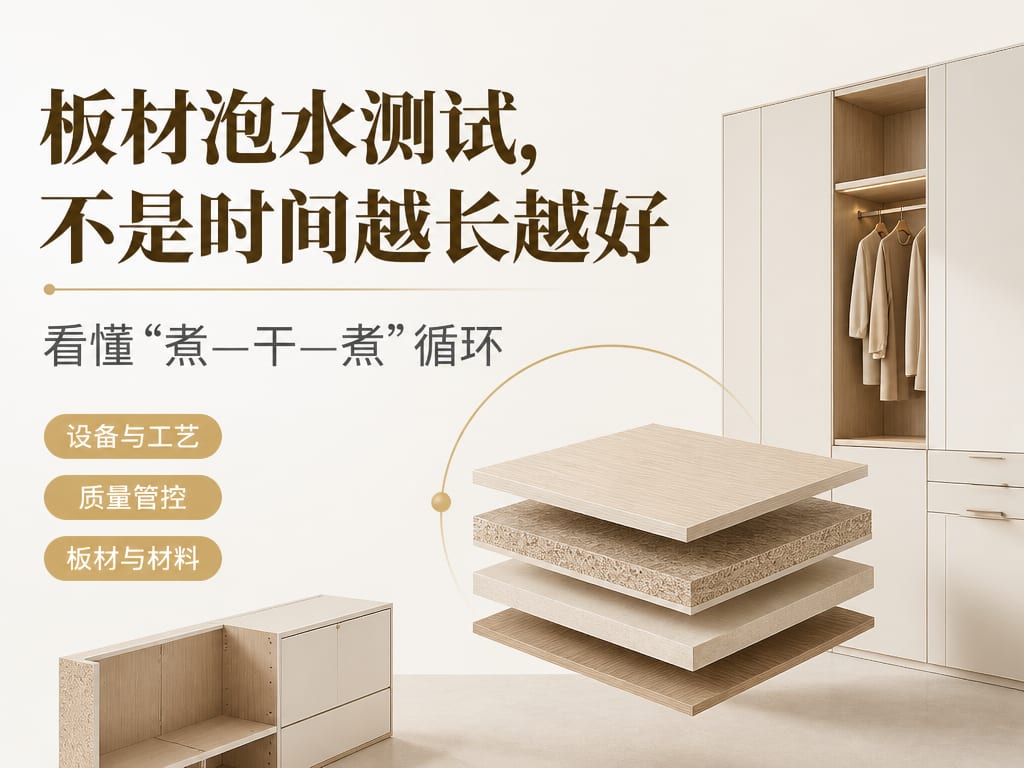 板材泡水测试，不是时间越长越好：看懂“煮—干—煮”循环