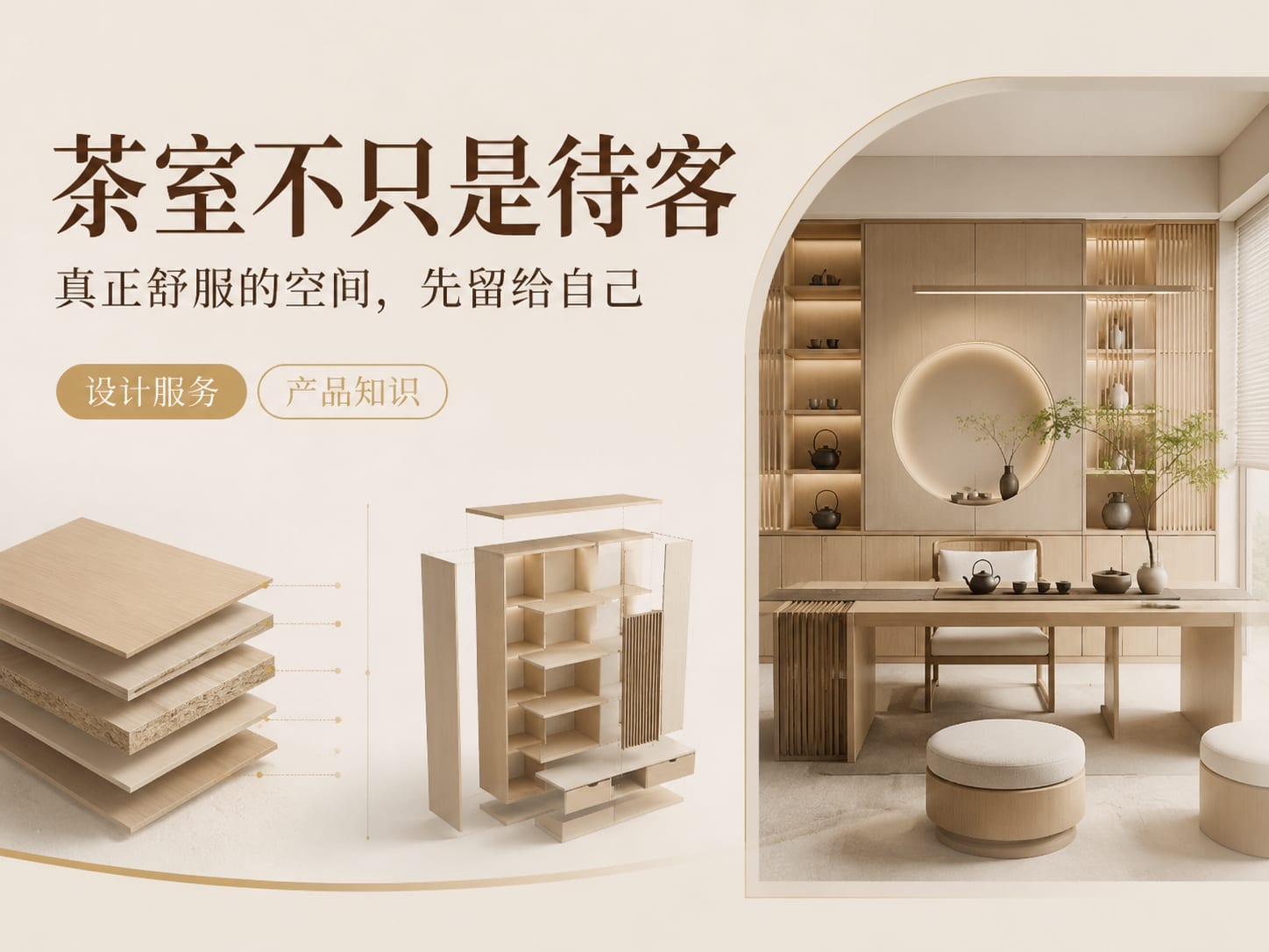 茶室不只是待客：真正舒服的空间，先留给自己