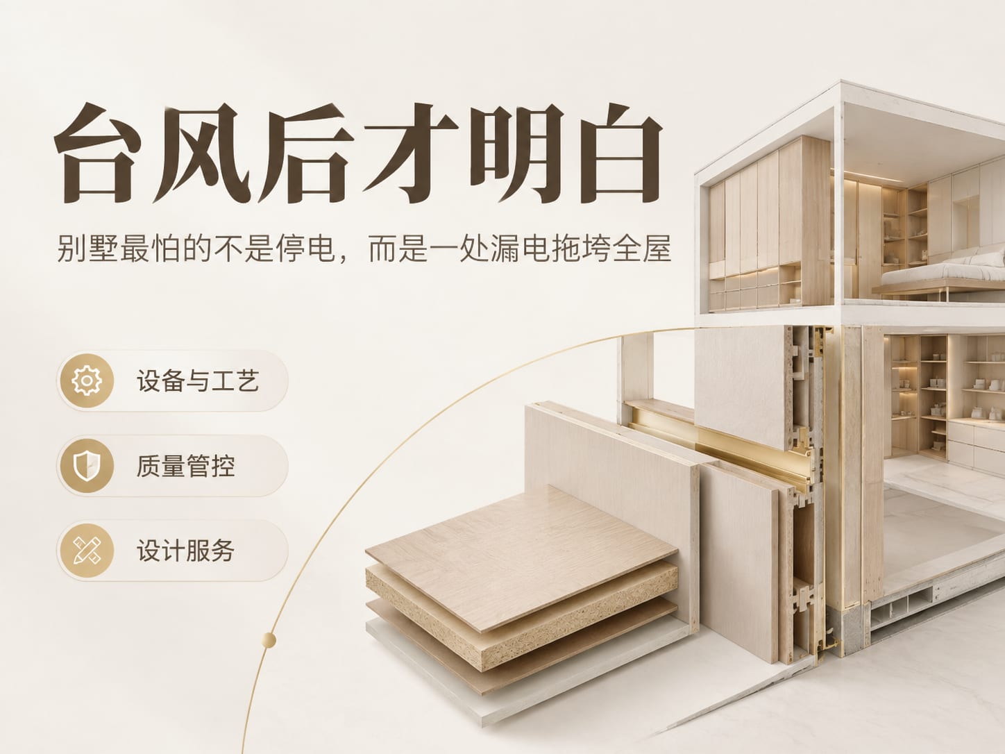台风后才明白：别墅最怕的不是停电，而是一处漏电拖垮全屋
