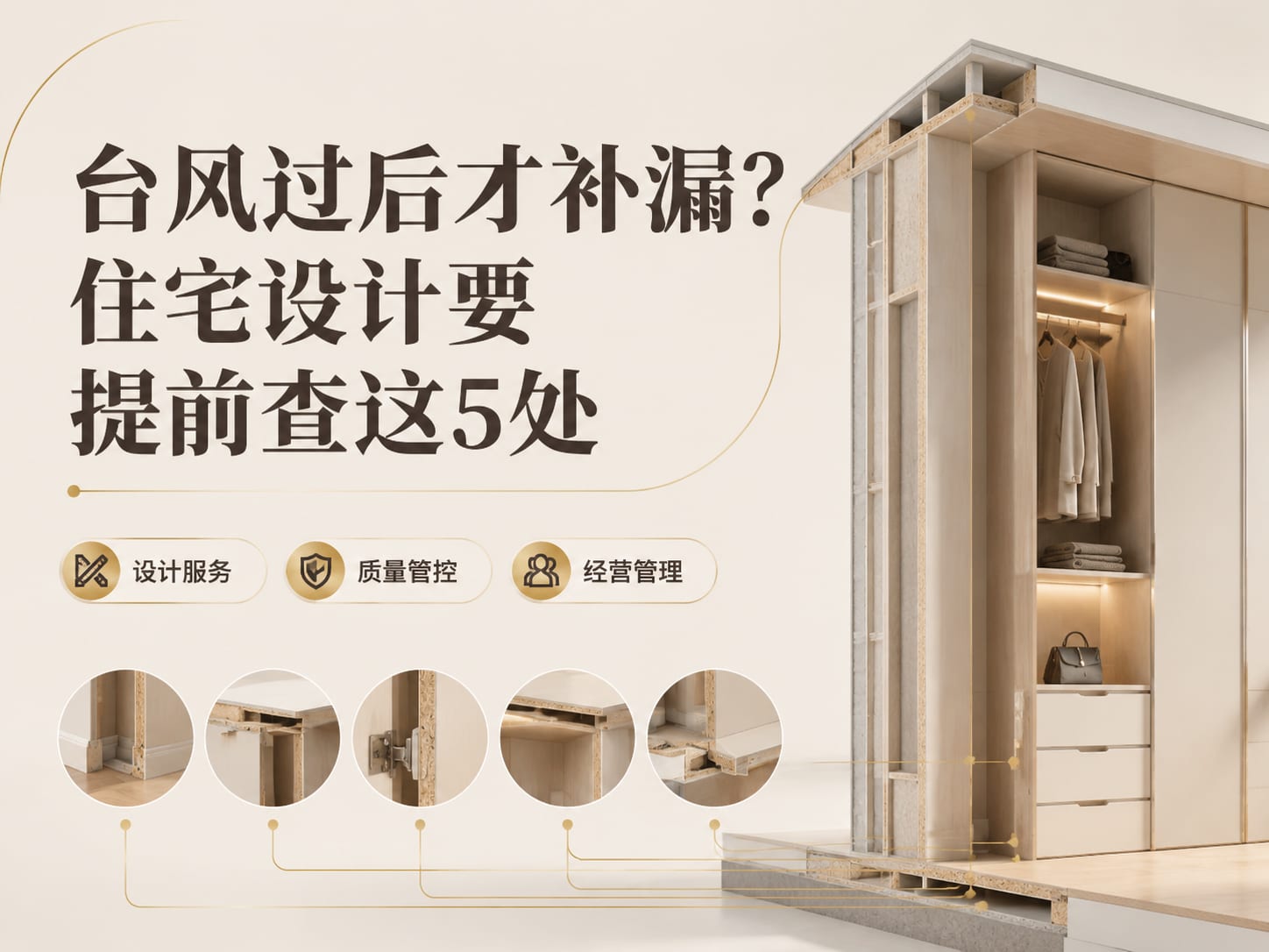 台风过后才补漏?住宅设计要提前查这5处
