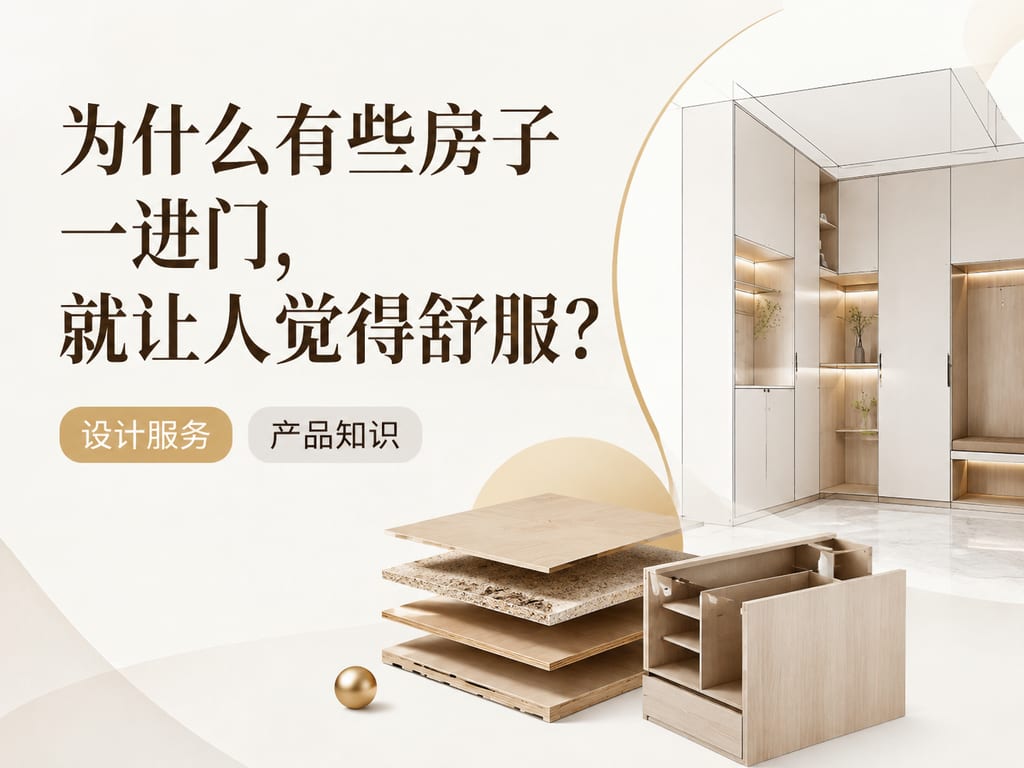 为什么有些房子一进门，就让人觉得舒服？