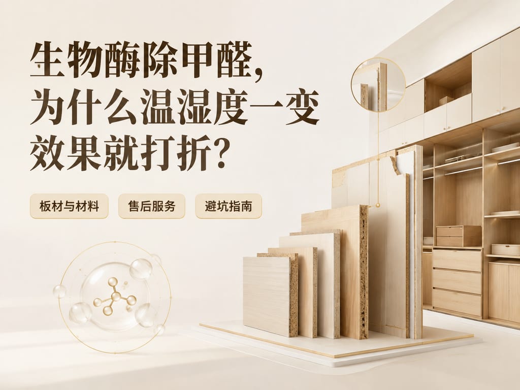 生物酶除甲醛，为什么温湿度一变效果就打折？