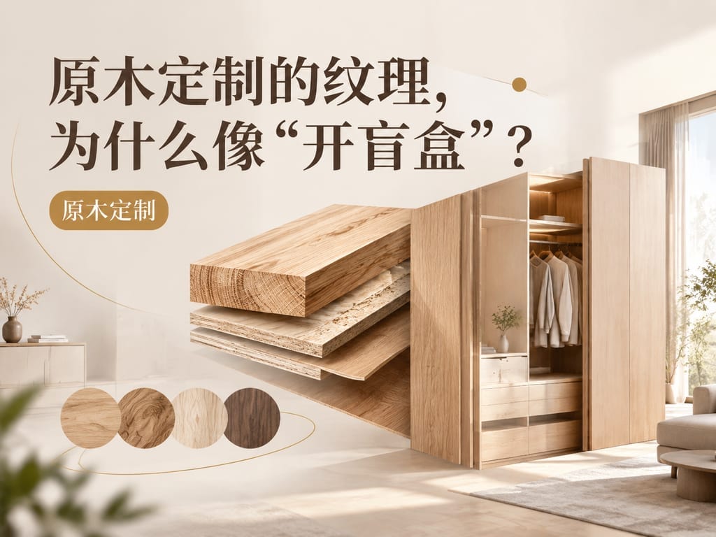 原木定制的纹理，为什么像“开盲盒”？