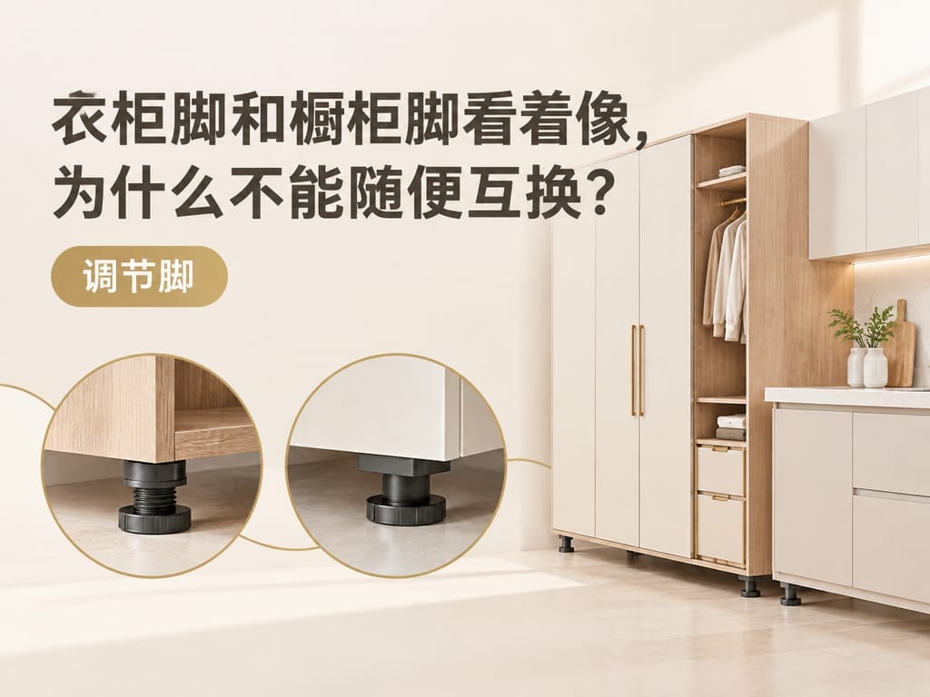 衣柜脚和橱柜脚看着像,为什么不能随便互换?