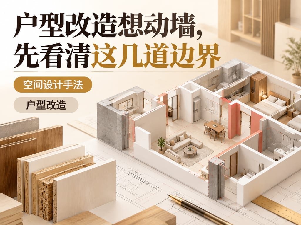 户型改造想动墙，先看清这几道边界