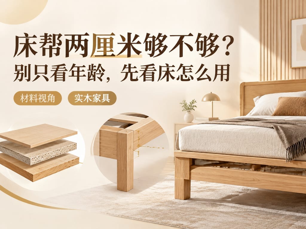 床帮两厘米够不够？别只看年龄，先看床怎么用