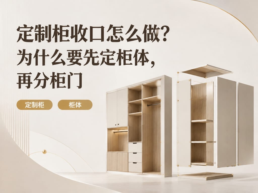 定制柜收口怎么做？为什么要先定柜体，再分柜门
