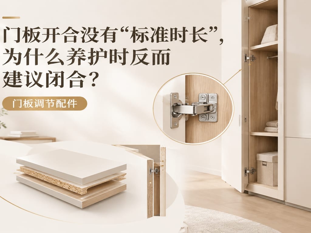 门板开合没有“标准时长”,为什么养护时反而建议闭合?