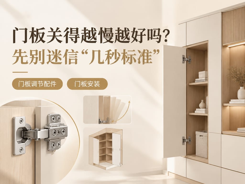 门板关得越慢越好吗？先别迷信“几秒标准”