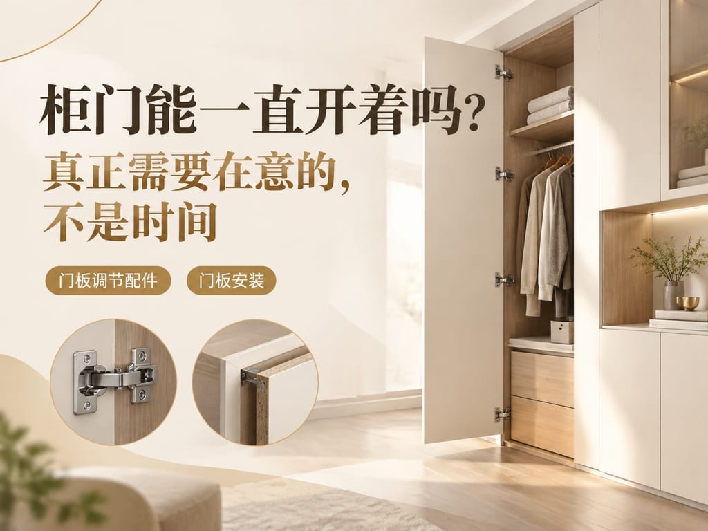 柜门能一直开着吗?真正需要在意的,不是时间