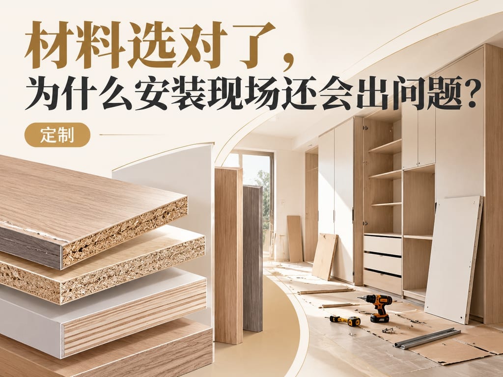 材料选对了,为什么安装现场还会出问题?