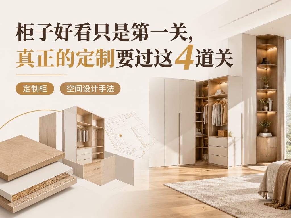柜子好看只是第一关，真正的定制要过这4道关
