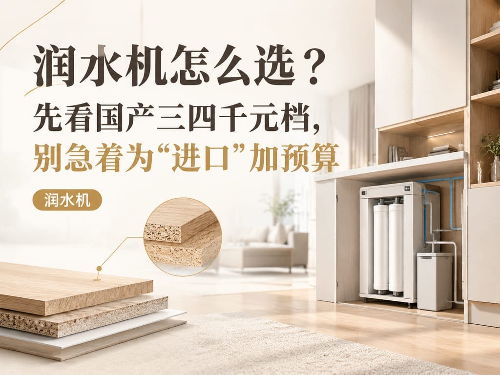 润水机怎么选？先看国产三四千元档，别急着为“进口”加预算